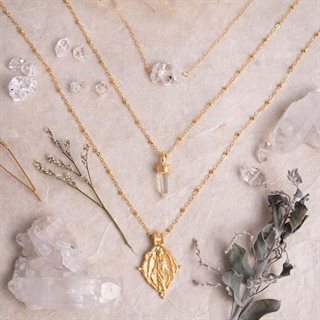 Ananda Soul - Divine Purpose - Halskæde - Guld - Crystal